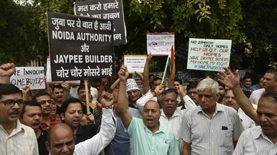 Thousands of Jaypee homebuyers have been waiting for more than a decade to get their houses, and their repeated demands for speedy redressal of their issues have so far not yielded any result. (HT Archive) Thousands of Jaypee homebuyers have been waiting for more than a decade to get their houses, and their repeated demands for speedy redressal of their issues have so far not yielded any result. (HT Archive)