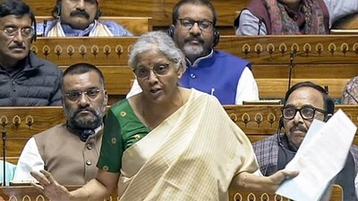 Union finance minister Nirmala Sitharaman speaks in the Lok Sabha during the interim budget session of the Parliament, in New Delhi (ANI) Union finance minister Nirmala Sitharaman speaks in the Lok Sabha during the interim budget session of the Parliament, in New Delhi (ANI)