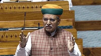 Union law minister Arjun Ram Meghwal. (ANI) Union law minister Arjun Ram Meghwal. (ANI)