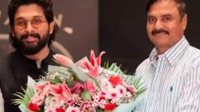 Allu Arjun's father-in-law Kancharla Chandrasekhar Reddy joined the Congress on Friday.