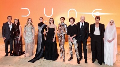 Dune: Part Two, whose release was pushed back from late last year because of the Hollywood actors strike, begins its global cinema roll-out from Feb. 28. (AFP) Dune: Part Two, whose release was pushed back from late last year because of the Hollywood actors strike, begins its global cinema roll-out from Feb. 28. (AFP)