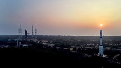 Preparations underway for the launch of ISRO's GSLV-F14/INSAT-3DS mission, at the Satish Dhawan Space Station, in Sriharikota. (PTI) Preparations underway for the launch of ISRO's GSLV-F14/INSAT-3DS mission, at the Satish Dhawan Space Station, in Sriharikota. (PTI)