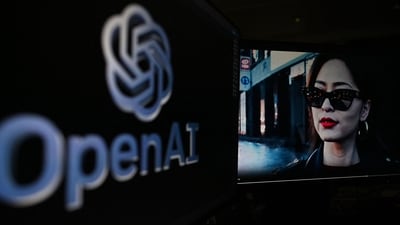 A photo shows a frame of a video generated by a new intelligence artificial tool, dubbed "Sora", unveiled by the company OpenAI. (AFP) A photo shows a frame of a video generated by a new intelligence artificial tool, dubbed "Sora", unveiled by the company OpenAI. (AFP)