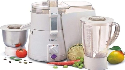Unleash culinary creativity with Sujata mixer grinders: your kitchen's ultimate companion.