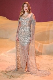 French actress Lea Seydoux poses on the red carpet upon arrival for the World premiere of the film "Dune: Part Two" in Leicester Square, central London. (Photo by Daniel LEAL / AFP) French actress Lea Seydoux poses on the red carpet upon arrival for the World premiere of the film "Dune: Part Two" in Leicester Square, central London. (Photo by Daniel LEAL / AFP)