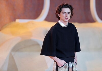 Actor Timothee Chalamet attends the world premiere of the film "Dune: Part Two" at Leicester Square, in London, Britain, February 15, 2024. REUTERS/Hannah McKay (REUTERS/Hannah McKay)