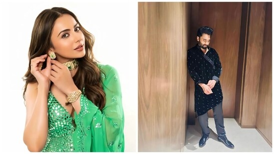 Rakul Preet Singh and Jackky Bhagnani have shared their first looks from their wedding functions.
