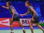 File picture of Treesa Jolly and Gayatri Gopichand in action