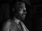 Mammootty in a still from Bramayugam.