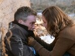 Cillian Murphy as J. Robert Oppenheimer, left, and Emily Blunt as Kitty Oppenheimer in a scene from Oppenheimer.
