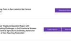 RLBCAU releases provisional answer key for non-teaching posts recruitment RLBCAU releases provisional answer key for non-teaching posts recruitment