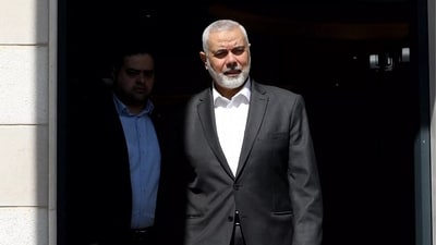 Israel-Hamas War: Hamas' political bureau chief Ismail Haniyeh. (AFP)