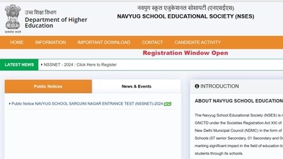NTA commences Navyug School Sarojini Nagar Entrance Test (NSSNET)-2024 application process