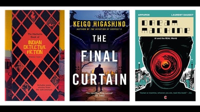 On the reading list is a selection of Indian detective fiction, a police procedural set largely in Tokyo, and a graphic novel about AI. (HT Team) On the reading list is a selection of Indian detective fiction, a police procedural set largely in Tokyo, and a graphic novel about AI. (HT Team)