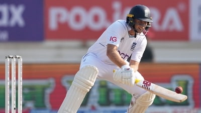 England's Joe Root was dismissed while attempting a ramp shot against Japsrit Bumrah during 3rd Test (PTI) England's Joe Root was dismissed while attempting a ramp shot against Japsrit Bumrah during 3rd Test (PTI)