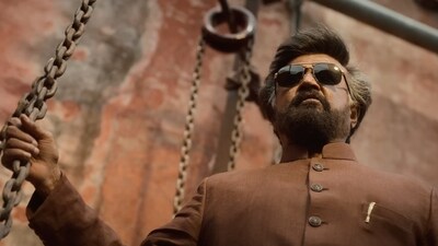 Lal Salaam box office collection day 8: Rajinikanth in a still from the sports drama. Lal Salaam box office collection day 8: Rajinikanth in a still from the sports drama.