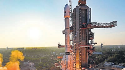 The Indian Space Research Organisation (Isro) successfully launched the INSAT-3DS meteorological satellite onboard a GSLV-F14 from Satish Dhawan Space Centre in Sriharikota on Saturday. (ANI) The Indian Space Research Organisation (Isro) successfully launched the INSAT-3DS meteorological satellite onboard a GSLV-F14 from Satish Dhawan Space Centre in Sriharikota on Saturday. (ANI)