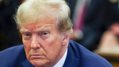A New York judge has ruled against Donald Trump Friday, Feb. 16, 2024, imposing a $364 million penalty over what the judge said was a yearslong scheme to dupe banks and others with financial statements that inflated the former president’s wealth.(Shannon Stapleton/Pool Photo via AP, File) (AP) A New York judge has ruled against Donald Trump Friday, Feb. 16, 2024, imposing a $364 million penalty over what the judge said was a yearslong scheme to dupe banks and others with financial statements that inflated the former president’s wealth.(Shannon Stapleton/Pool Photo via AP, File) (AP)