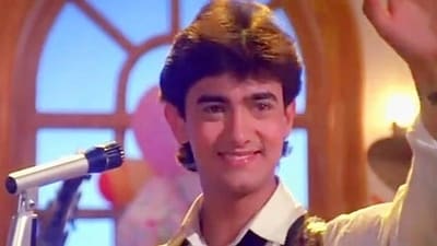Aamir Khan in a still from Qayamat Se Qayamat Tak (1988). Aamir Khan in a still from Qayamat Se Qayamat Tak (1988).