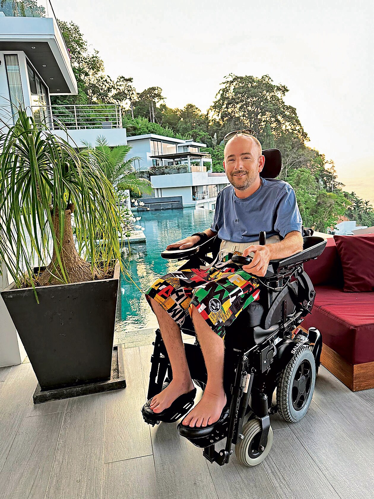 Currently on holiday in Thailand. (Photos courtesy David Holmes)