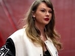 FILE - Taylor Swift enters Arrowhead Stadium before the start of an NFL football game between the Kansas City Chiefs and the Cincinnati Bengals, Dec. 31, 2023, in Kansas City, Mo. David Crowe, a Seattle man who police say has been stalking and harassing Swift, was ordered held without bail Thursday, Jan. 25, 2024, after he was arrested three times in recent days in front of the pop star's home in Manhattan's Tribeca neighborhood. FILE - Taylor Swift enters Arrowhead Stadium before the start of an NFL football game between the Kansas City Chiefs and the Cincinnati Bengals, Dec. 31, 2023, in Kansas City, Mo. David Crowe, a Seattle man who police say has been stalking and harassing Swift, was ordered held without bail Thursday, Jan. 25, 2024, after he was arrested three times in recent days in front of the pop star's home in Manhattan's Tribeca neighborhood.