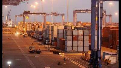 An accused in the case related to the seizure of 2,988 kg of heroin at Mundra port in Gujarat in 2021 escaped from police custody in Punjab, where he was taken for a court appearance in another case, police said on Sunday. An accused in the case related to the seizure of 2,988 kg of heroin at Mundra port in Gujarat in 2021 escaped from police custody in Punjab, where he was taken for a court appearance in another case, police said on Sunday.
