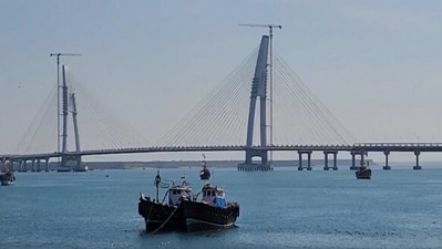 Okha-Beyt Dwarka Signature Bridge (ANI) Okha-Beyt Dwarka Signature Bridge (ANI)