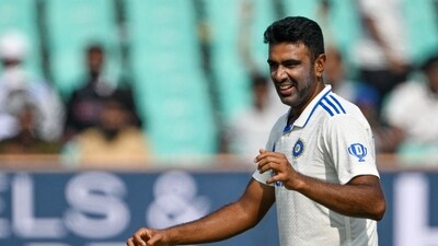India's Ravichandran Ashwin celebrates with teammates during the third Test against England (AFP) India's Ravichandran Ashwin celebrates with teammates during the third Test against England (AFP)