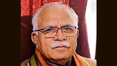 Chief minister Manohar Lal Khattar, who also holds the finance portfolio, is expected to present his fifth successive budget estimates before the legislature on February 23. (HT File Photo) Chief minister Manohar Lal Khattar, who also holds the finance portfolio, is expected to present his fifth successive budget estimates before the legislature on February 23. (HT File Photo)