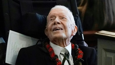 Former US President Jimmy Carter (AFP) Former US President Jimmy Carter (AFP)