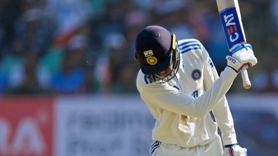 Shubman Gill walks off after getting run out. (AP) Shubman Gill walks off after getting run out. (AP)