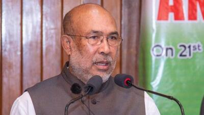 Manipur chief minister N Biren Singh (File Photo) Manipur chief minister N Biren Singh (File Photo)