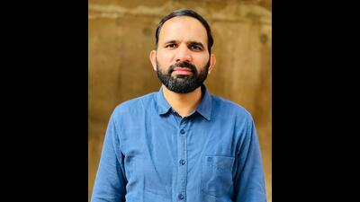 New president of Punjab and Haryana HC employees welfare association Vinod Dhatterwal. (HT Photo)