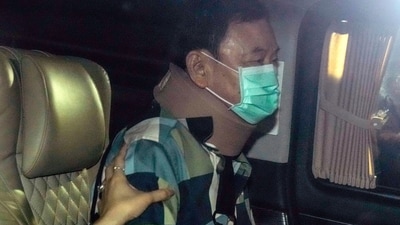 Former Thai Prime Minister Thaksin Shinawatra released from detention (AP) (AP) Former Thai Prime Minister Thaksin Shinawatra released from detention (AP) (AP)