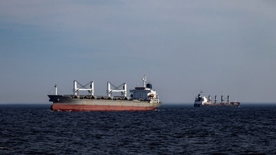 UK-registered cargo ship attacked in Bab al-Mandab Strait: Report (REUTERS/Representational image)