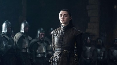 Maisie Williams has played Arya Stark for nine years. Maisie Williams has played Arya Stark for nine years.