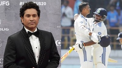 Sachin Tendulkar has his say on Yashasvi Jaiswal and Sarfaraz Khan's performance in 3rd Test against England Sachin Tendulkar has his say on Yashasvi Jaiswal and Sarfaraz Khan's performance in 3rd Test against England