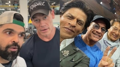 John Cena is a big fan of Shah Rukh Khan. John Cena is a big fan of Shah Rukh Khan.