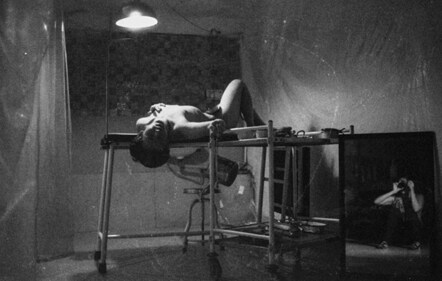 This solo show by Iran-based artist Zahra Yazdani has photographic works that probe the human body through the effect of distortion and layers, and are shot under orchestrated settings.