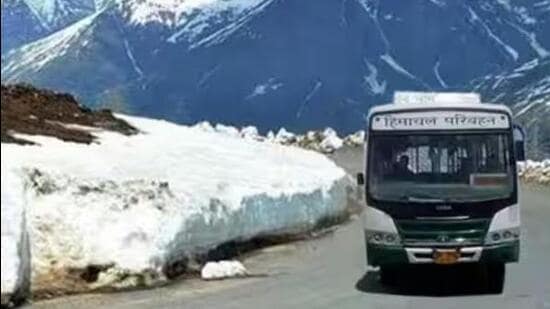 Himachal Road Transport Corporation was hit the hardest among all state public sector undertaking. (HT File)