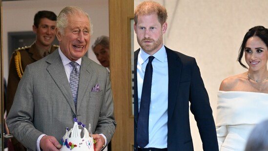 Report reveals rift between Prince Harry-Meghan Markle and King Charles over security and funding (AP)