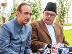Ghulam Nabi Azad and Farooq Abdullah Ghulam Nabi Azad and Farooq Abdullah