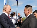 North Korean leader Kim Jong Un and Russia's President Vladimir Putin (Reuters/File)
