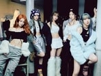 LE SSERAFIM members pose for their 3rd mini album, EASY. LE SSERAFIM members pose for their 3rd mini album, EASY.