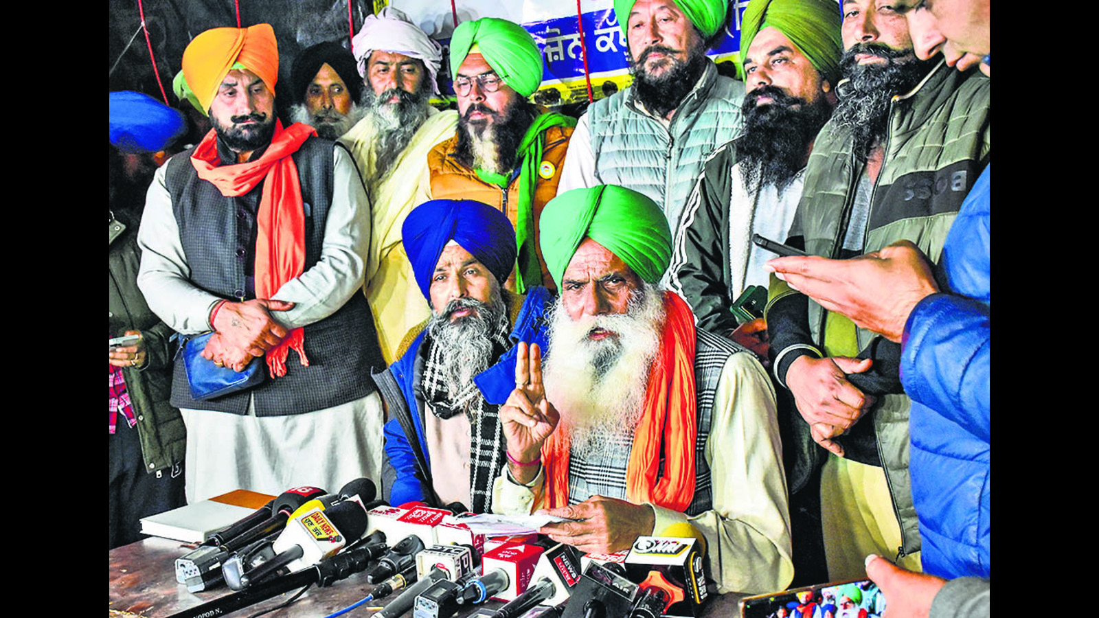 Farmers reject govt's formula, stir to go on | Latest News India - Vimarsana News