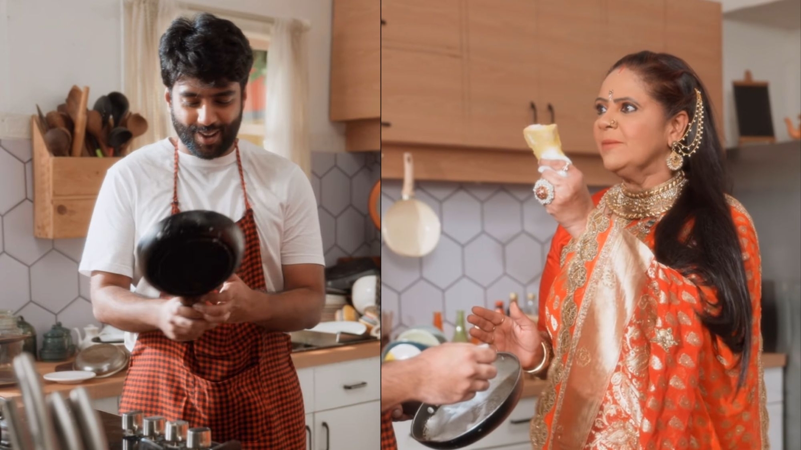 Yashraj Mukhate, Kokila Modi's 'aaj se rasode me' ad is a vibe. Watch | Trending - Vimarsana News