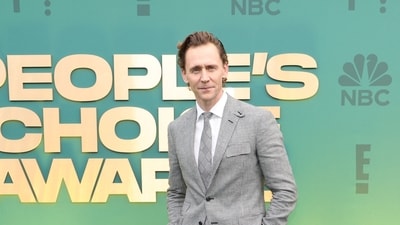 Tom Hiddleston attends the event. He was nominated for Loki. (REUTERS)
