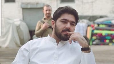 Ameer Balaj Tipu, the son of Arif Amir, alias Tipu Truckanwala. (X/MianAnas) Ameer Balaj Tipu, the son of Arif Amir, alias Tipu Truckanwala. (X/MianAnas)