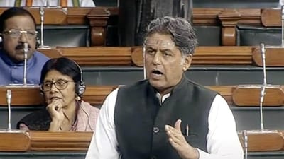 Congress MP Manish Tewari. (ANI) Congress MP Manish Tewari. (ANI)