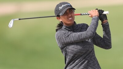 Aditi Ashok in action (Ladies European Tour) Aditi Ashok in action (Ladies European Tour)